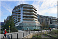 Apartments blocks on Battersea Reach