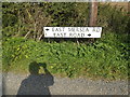TM0314 : East Mersea & East Road Names sign by Geographer
