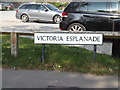 Victoria Esplanade sign