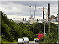 A134 near Sugar Beet Factory at Bury St Edmunds