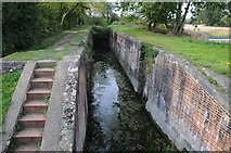 SU0797 : Disused lock, Thames and Severn Canal by Philip Halling