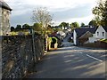 The road through Trelech village