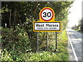 West Mersea Village Name Sign