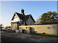 Lodge at entrance to Spring Farm