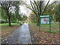 Path in Hollywood Gardens