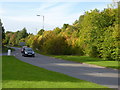 A38 approaches roundabout south of Droitwich