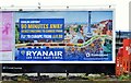 J3474 : Dublin Airport/Ryanair poster, Belfast (October 2015) by Albert Bridge
