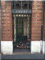 Derelict public toilets on Bath Street