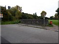 Bridge over Ludwell brook, Wonford, Exeter