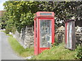 Rousay: telephone box at Brinian