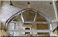 SO8001 : Woodchester Mansion - Arch with former by Rob Farrow