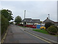 Approaching the junction of Cemetery Lane and Gordon Close