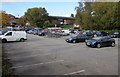 SJ5441 : Tesco car park, Whitchurch, Shropshire by Jaggery