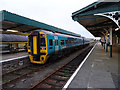 Cambrian Coast train at Barmouth