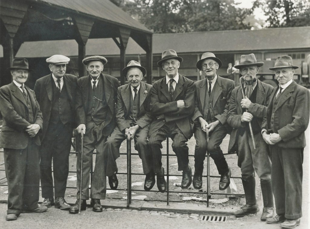 Dealers at Wisbech Cattle Market,... © The Humphrey Family Archive cc ...