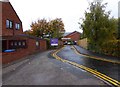 Entrance to Maywood, off Planks Lane, Wombourne, Staffs