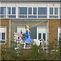 Equestrian Statue at the Academy