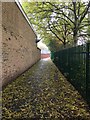 Newcastle-under-Lyme: footpath off Silverdale Road