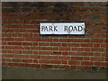 TM1645 : Park Road sign by Geographer