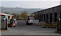 Timber yard in Welshpool