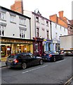 Powys Carpets and cars, Berriew Street, Welshpool