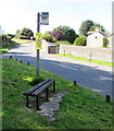 Burleigh bus stop and bench