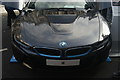 View of a BMW i8 at the Regent Street Motor Show