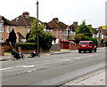 Laid back cyclists in Windsor