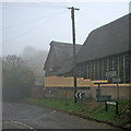 Little Gransden: re-boarding a barn