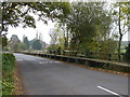 Elevated footpath in Station Road Broadclyst