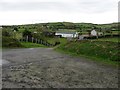 Farm entrance lane on the west side of Dunturk Road