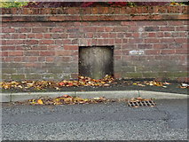 SJ6494 : Cut Mark Boundary Stone Wigshaw Lane Croft by Monica Stagg