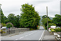 The B4337 at Cross Inn, Ceredigion