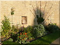 Bee skep in a bee bole, Bolsover Castle