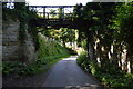 Ricketty looking footbridge