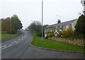 Houses beside the A196