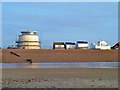 Houses and a Martello tower, Normans Bay