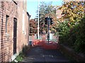 Footpath through to Cowick Street from Holland Road