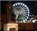 Mahatma Gandhi statue on Belgrave Road