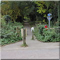 Cycleway and footpath from Woodchester towards Nailsworth