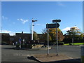 NZ2225 : Railway theme roundabout by Alex McGregor
