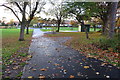 Craig y don recreation ground south-eastern entrance