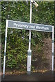 Pevensey and Westham station sign