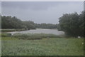 Lake by the railway line