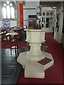 St John the Evangelist, Sandown: font