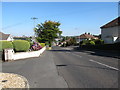 Grove Road descending into the town of Ballynahinch