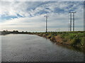 Gascoigne Hill Reach, River Aire, looking upstream