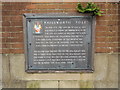 Inscription on the Failsworth Pole Clock Tower (1)