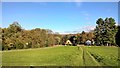 View to the entrance gateway at Wentworth Castle