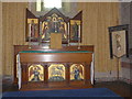 St Michael and All Angels, Swanmore: side altar